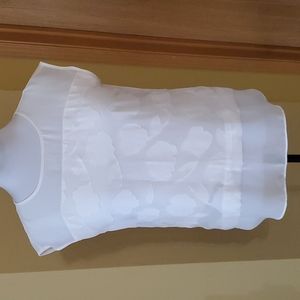 Ann Taylor cream blouse